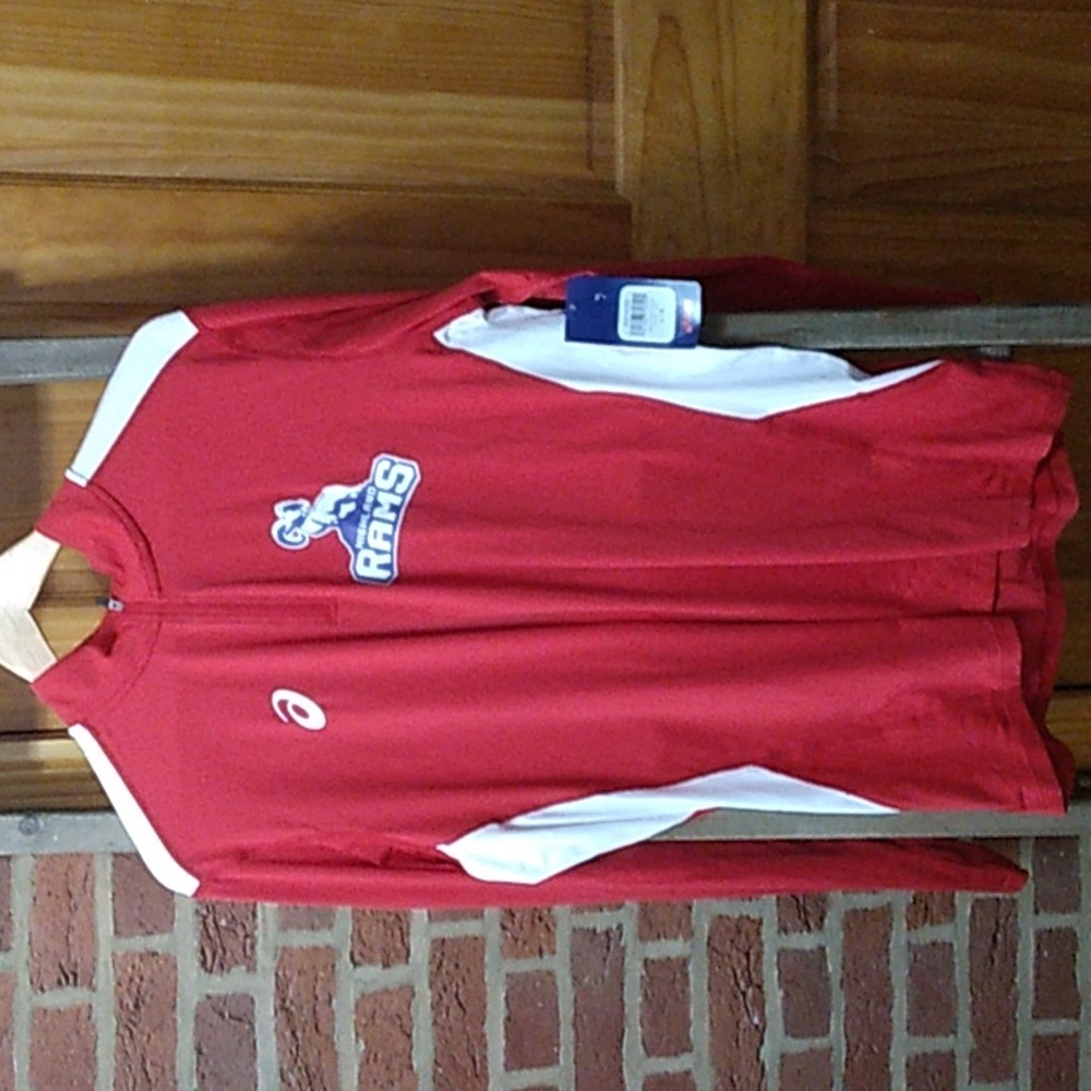 Men's Asics Highland Rams Training Top NWT
